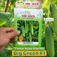 Benih Timun Hibrida BIG GREEN F1 20 gram Original Cap You Seed