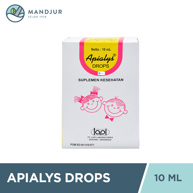 Apialys Drops 10 mL - Asupan Vitamin Anak