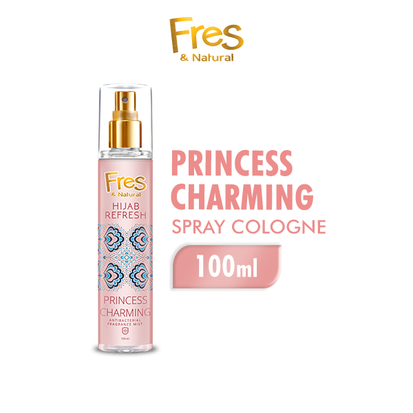 Fres & Natural Hijab Refresh Princess Charming Spray Cologne 100 ml