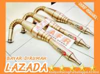 PROMO DISKON MURAH ! KNALPOT RX KING TELO 3V3 KOLONG CREAMPIE STAINLESS
