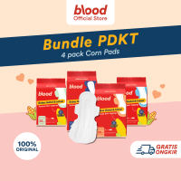 Pembalut Jagung Blood Bundle 4pcs Pembalut Mix Variant [Bundle PDKT]