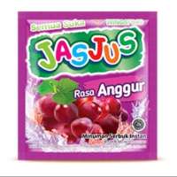 Jasjus Jas Jus Minuman Serbuk Instan Renceng isi 10 x 8gr Jeruk Jeruk Nipis Jeruk Peras Strawberry Jambu Sirsak Mangga Cincau Anggur All Varian Rasa