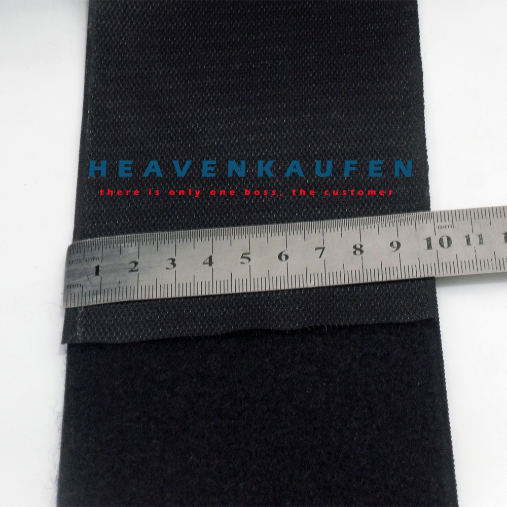 Kretekan Prepetan Hook And Loop Lebar 10 cm Warna Hitam Harga Per Meter