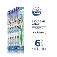 Oral-B Sikat Gigi Anak Stages 4 (＞ 8 tahun) Frozen x6