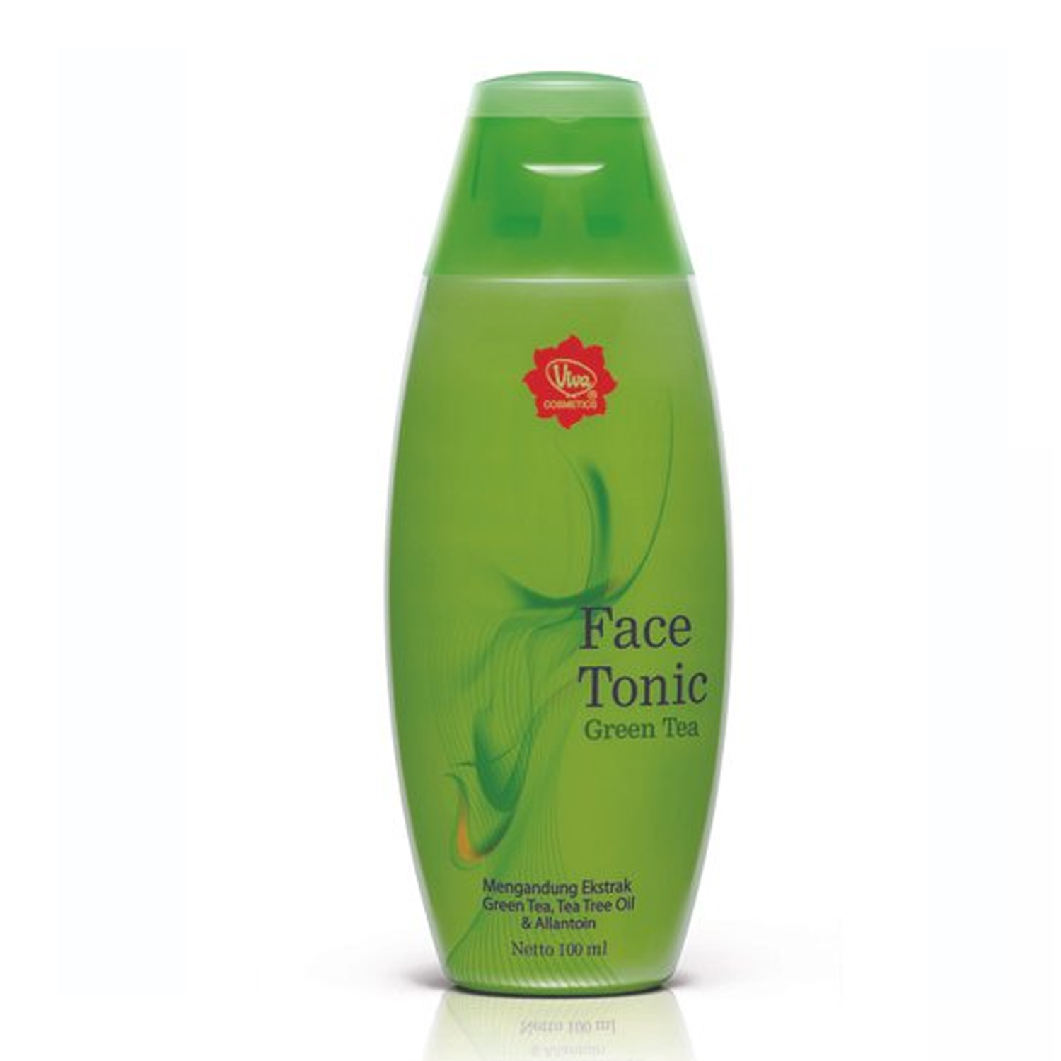 Viva Cosmetics Face Tonic Green Tea 100 ml / Toner Pembersih dan Penyegar Green Tea