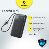 Baseus EnerFill FC11 Digital Display Power Bank with Dual Built-in Cables 10000mAh 22.5W