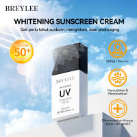 [BPOM] BREYLEE WHITENING UV SUNSCREEN CREAM- Krim Tabir Surya SPF 50++ Pelindung Wajah dari Sinar Matahari  Anti-Aging (30 ml)