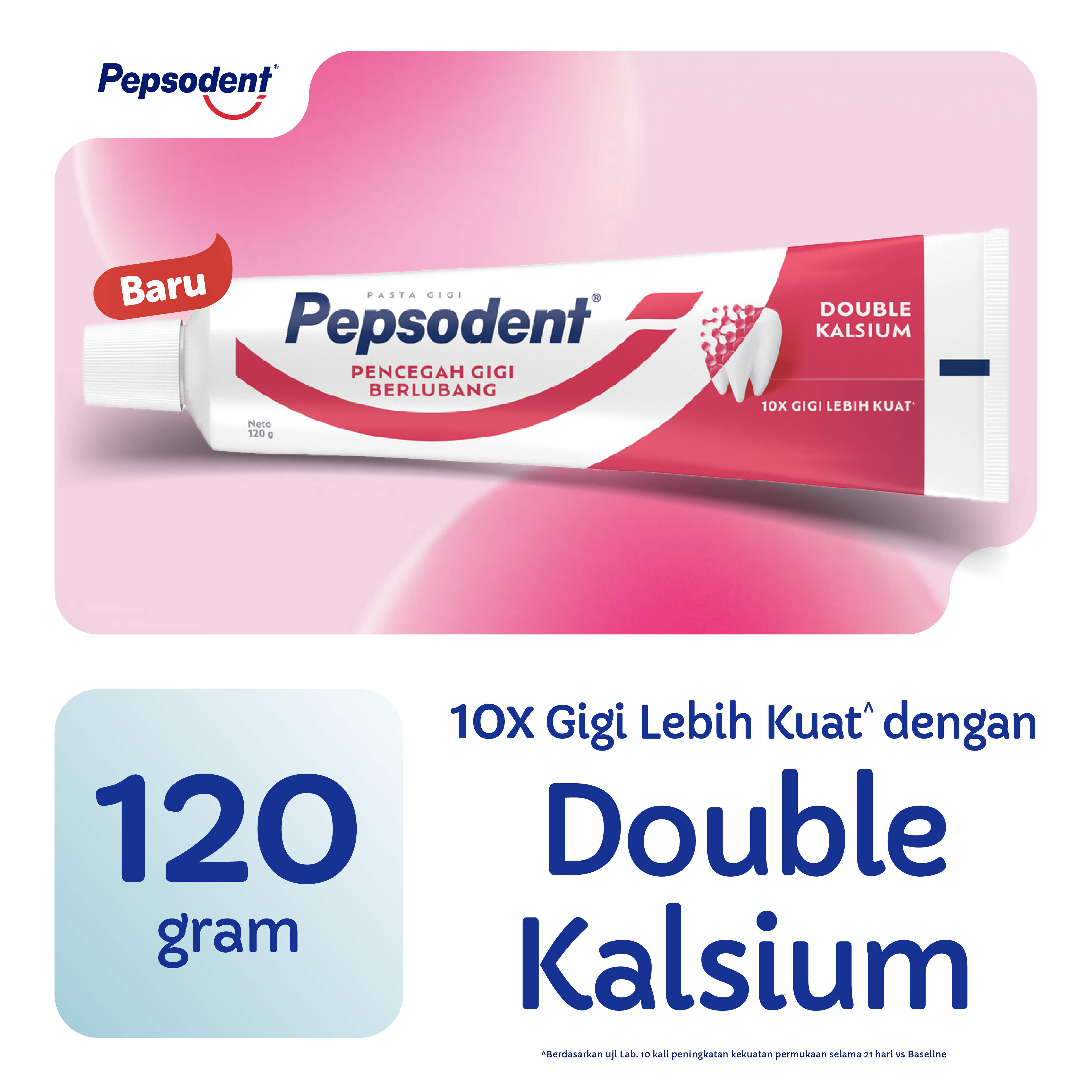 Pepsodent Pencegah Gigi Berlubang 120gr