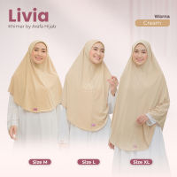 Arafa Hijab - Khimar Livia | Jilbab Instan Syari Bergo Jersey Premium Model Terbaru Simpel Adem