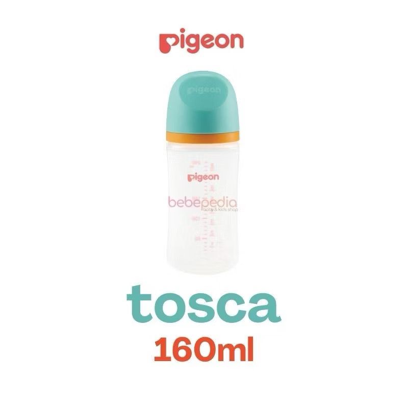 PIGEON Botol Wide Neck Peristaltic Plus | Pigeon Botol WideNeck Soft Touch Plus 160 ml 240 ml BPA Free Series Terbaru Cat Rabbit Bear Dolphin 160ml 240ml