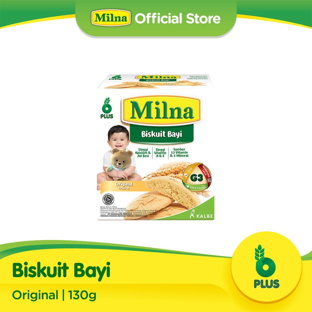Milna Biskuit Bayi 6-12 Bulan 110g – Biskuit MPASI | Mudah Lumer | Camilan Sehat & Bergizi - Lavie Baby House
