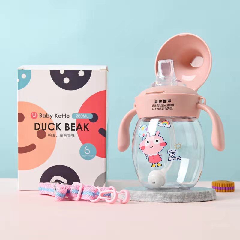 BPA FREE Botol Minum Bayi Gelas Anak Balita Training Cup Baby 280ML DOT