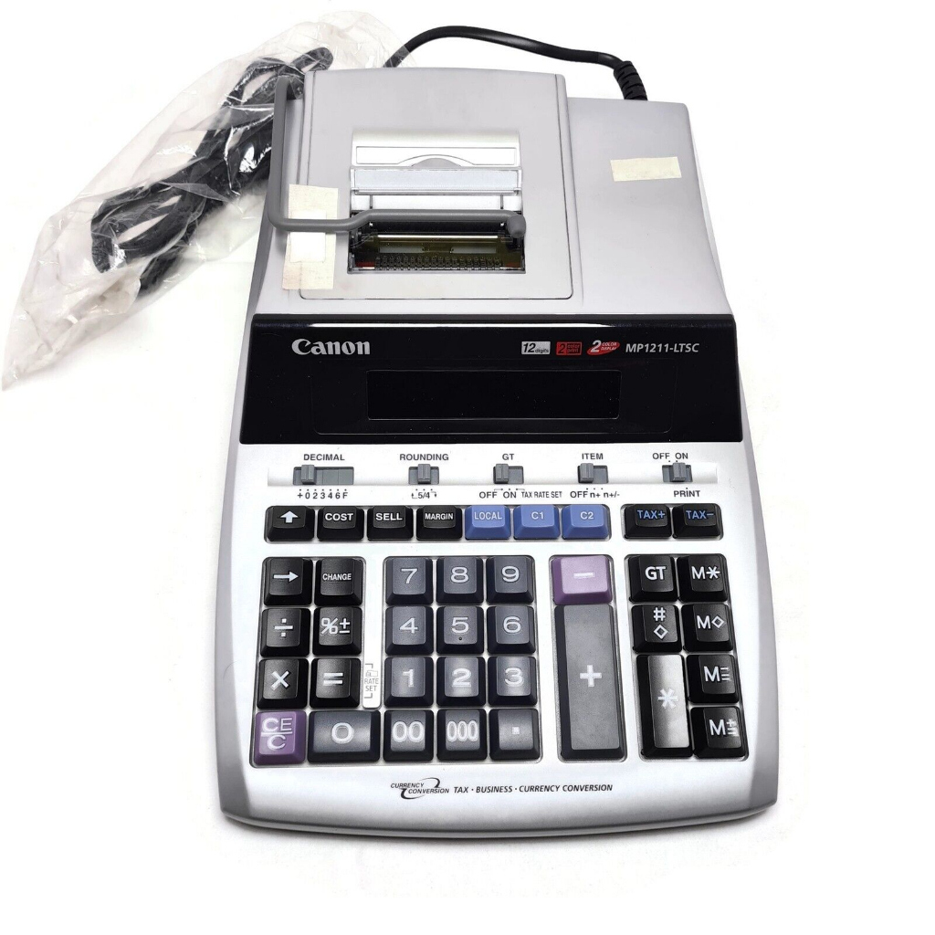 Kalkulator Printer Canon MP120MG-ES Kalkulator Canon Printing 12 digit Canon P1 Canon P23