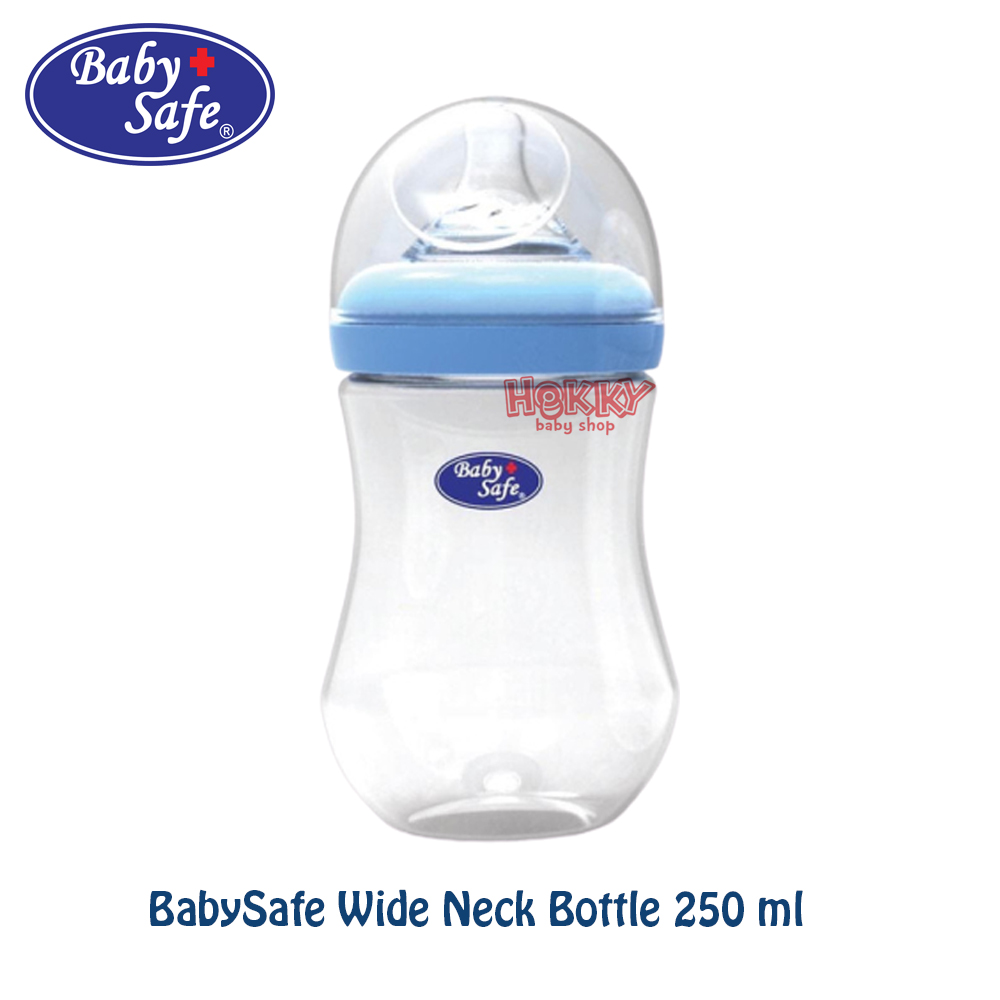 Baby Safe Botol Susu 250ml Wide Neck Milk Bottle