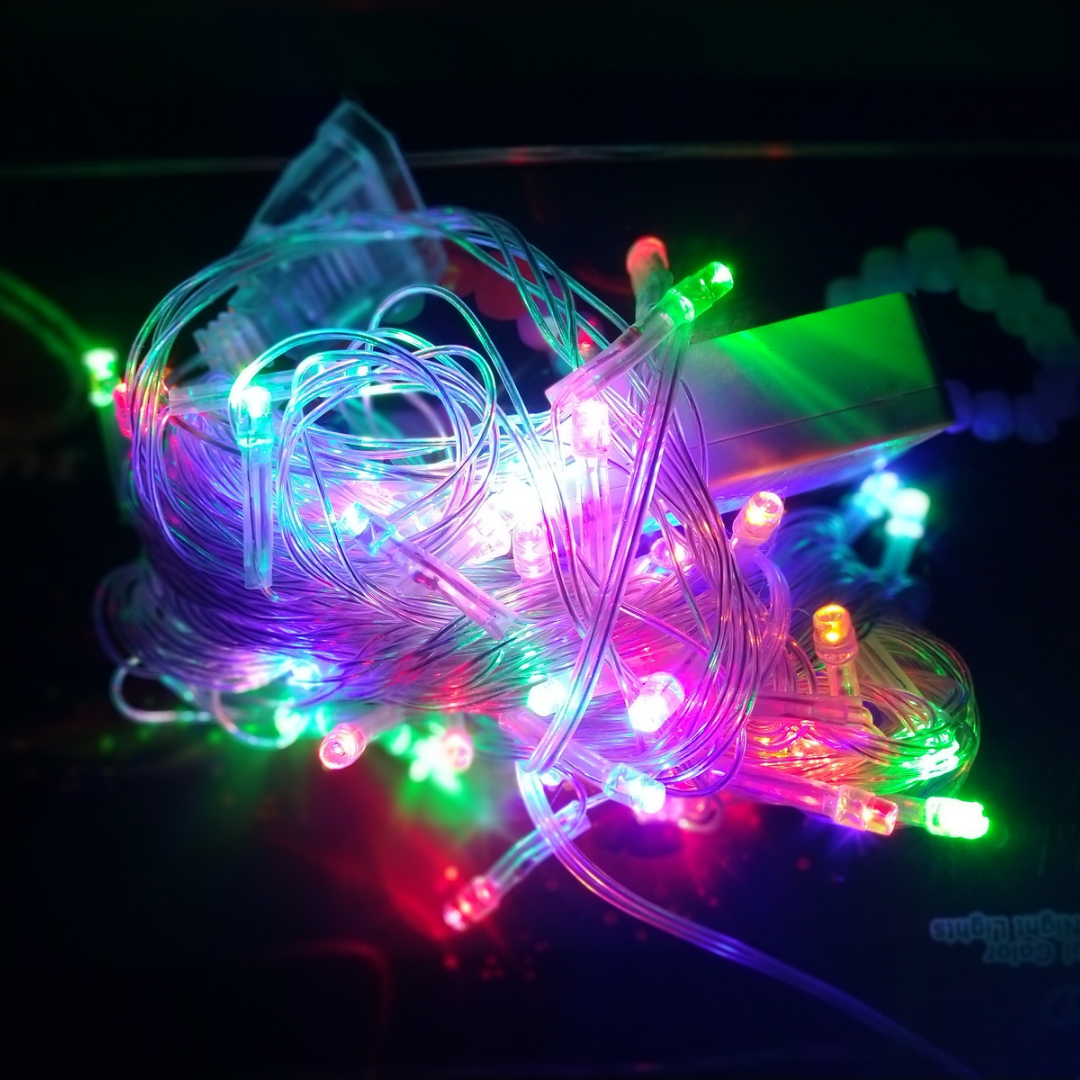 Lampu Tumblr LED 10 Meter 50 LED Lampu Natal Lampu Hias Natal LED Twinkle Import Lampu Hiasan Kamar Lampu Tumbler 10 Meter Lampu Hias Kelap Kelip Import Murah COD