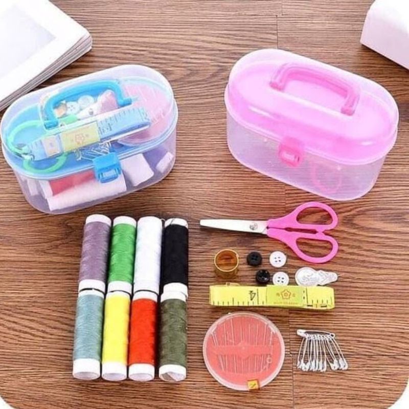 SST PROMO COD ALAT JAHIT SEWING KIT BOX PAKET LENGKAP 1 SET Jumbo