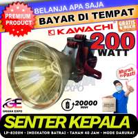 [COD] Kawachi Senter Kepala 200 watt LP-8200H Original COB LED Super Terang 3 Cahaya Kuning Putih SOS WaterProof 200W Split Battery Lithium Isi Ulang Rechargeable 20000 mAh Tahan 40 Jam Mancing Berburu Camping LAZ COD Bisa Bayar di Tempat Sasa Mall
