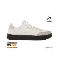 Aerostreet 37-44 Austin Coklat Tua Natural Natural - Sepatu Sneakers Casual