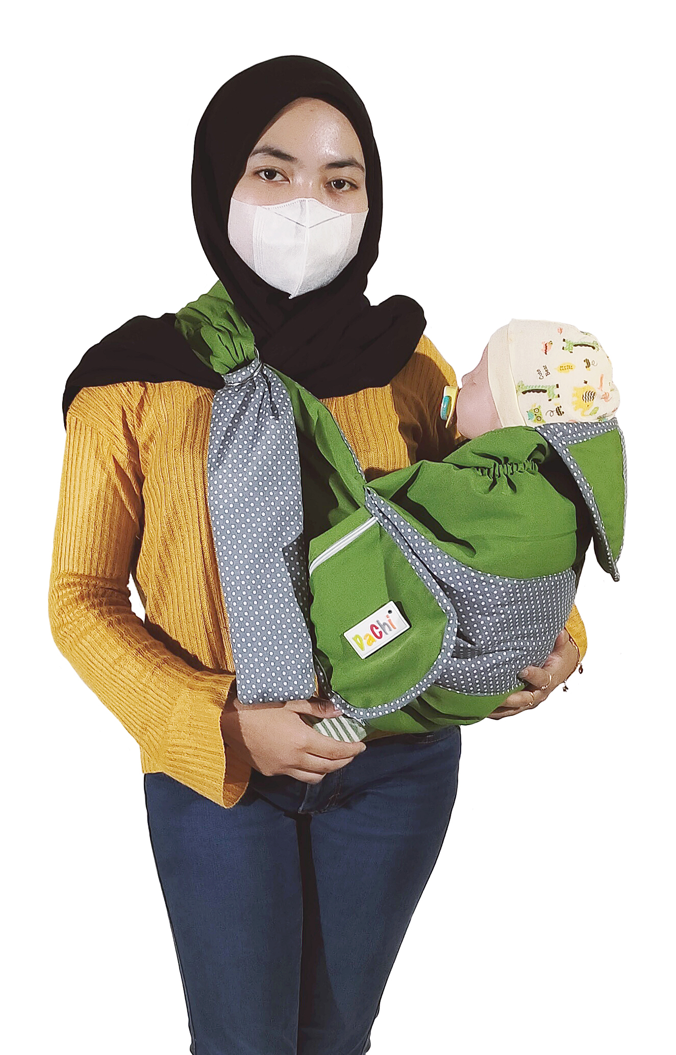 Gendongan Bayi samping kura kura bintik (G041)