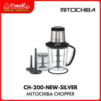 MITOCHIBA  Blender Chopper 2 Liter & 700 ML  CH200 CH-200-NEW-SILVER