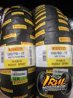 Paket Ban Tubeless Pirelli Diablo Rosso Sport 120/70-17 dan 150/60-17 For Ninja 250 MT-25 CBR 250 R25