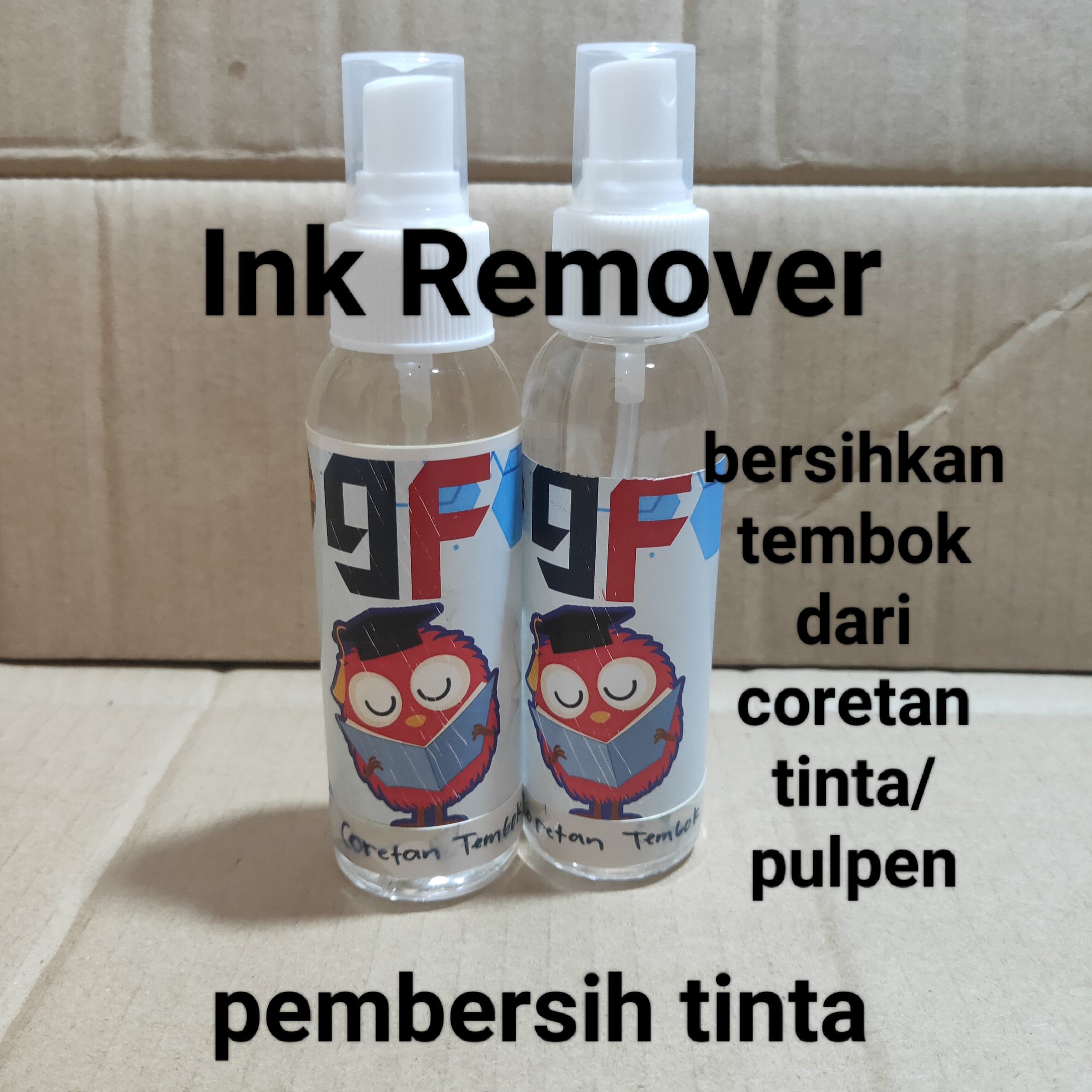 Penghapus tinta pembersih coretan tembok dinding ink remover 100ml