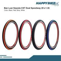 CST Tire Ban Luar Sepeda Dual Speedway 20 x 1.35 Lipat/BMX/Minion Nylon