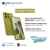 Moto G86 Power 5G 8/256GB - Dimensity7400 - 6720mAh - 6.67″ pOLED 1.5K 120Hz - MIL810H IP68/69 GG7i - 50MP LYT600 MotoAI - All 4K30fps - 32MPSelfie - Dolby Stereo - BonusCharger33W