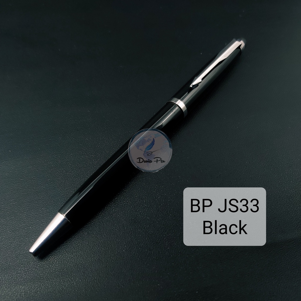 Pen Metal Eksklusif BP JS33 Stylus Bolpen Besi Clip Model Parker