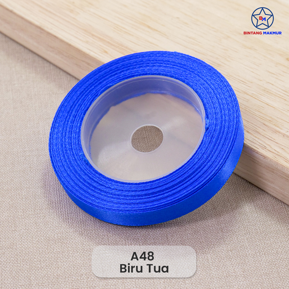 Bintang Makmur - Pita Satin 3/8inch (1cm) 20Yard