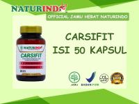 CARSIFIT 50 KAPSUL - Obat herbal stroke Herbal stroke ringan Stroke Sebelah Badan Kaku Demensia Tremor / Mati Rasa Lumpuh Susah Jalan Bells Palsy NATURINDO