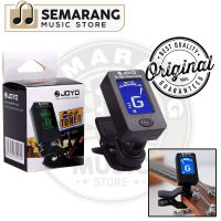 TERSEDIA!!!! JOYO Tuner Gitar Bass Biola Ukulele Kentrung Tuner Clip On Tuner Jepit