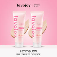 Lavojoy Let It Glow Daily Shine Body Serum Instant Tone Up SPF 50 PA++++ | Body Lotion SPF untuk Mencerahkan dan Melembapkan Kulit dengan 3% Niacinamide + Ceramide