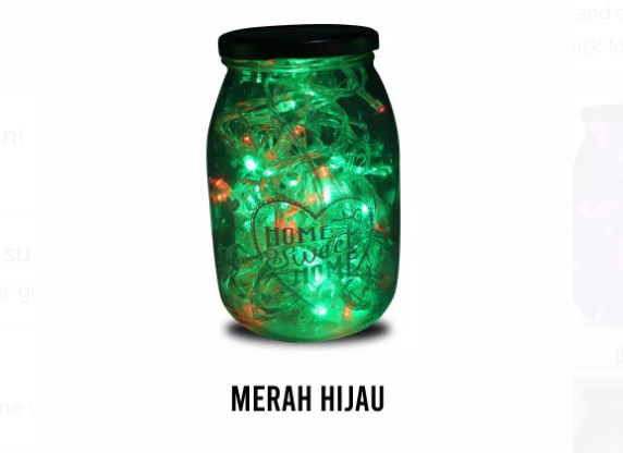 Kirei Galeri - Lampu Tumbler XERON INFY 10Meter Packing Box Lampu LED Dekorasi Hias Hemat Energi Lampu tumbler rainbow merah putih 17 agustusan