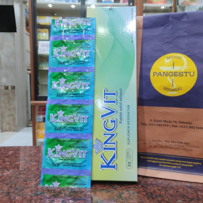 Kingvit Strip 6 Kaplet - Suplemen Untuk Promil