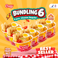 CIOMY - [PRODUK BEST SELLER] Bundling 6 Lebih Hemat Cuanki Instan Kuah Ayam Keju Creamy Cup Reg HALAL & Sudah BPOM