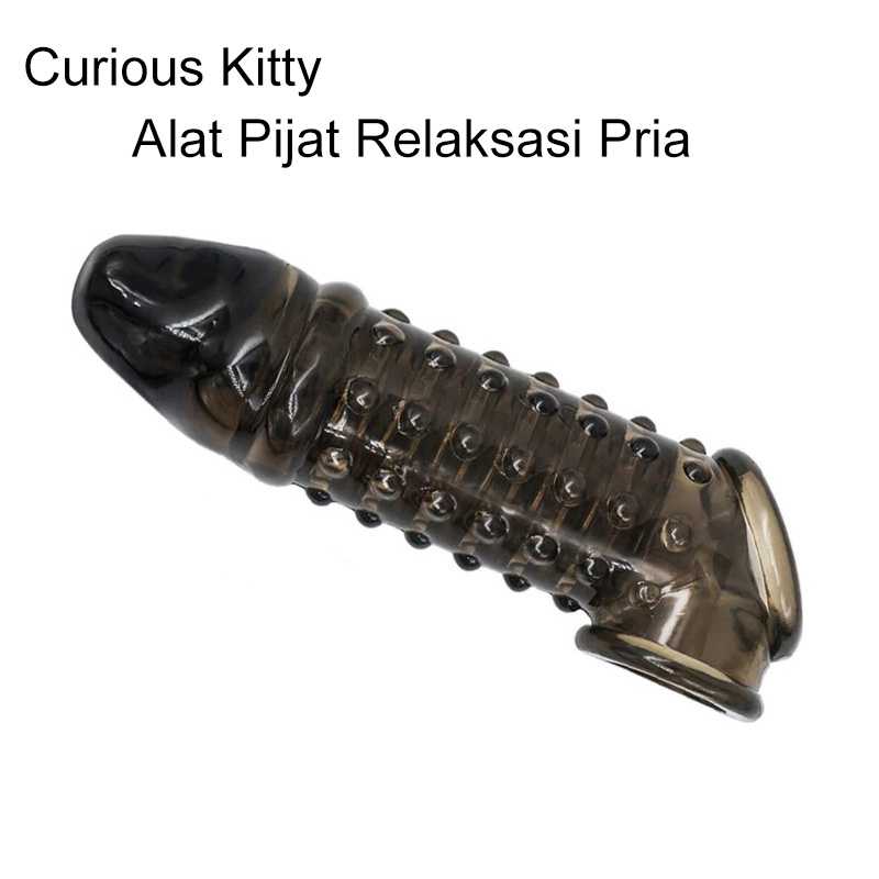 Condom Delay Curious Kitty Alat Relaksasi Pria Terapi Kesehatan