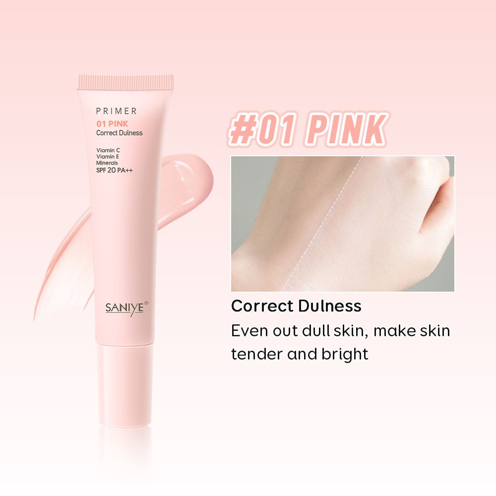 SANIYE Primer Cream Invisible Pore Makeup Base All Day Matte Oil Control Wajah Kosmetik R3054
