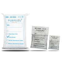 Pasir Sandblasting Purfequ White Aluminium Oxide Mesh 60 AL203 Perontok Karat dan Cat