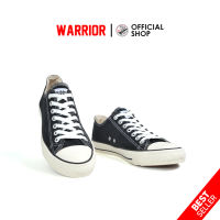 Sepatu Warrior - Sepatu Sekolah Hitam Putih Pendek