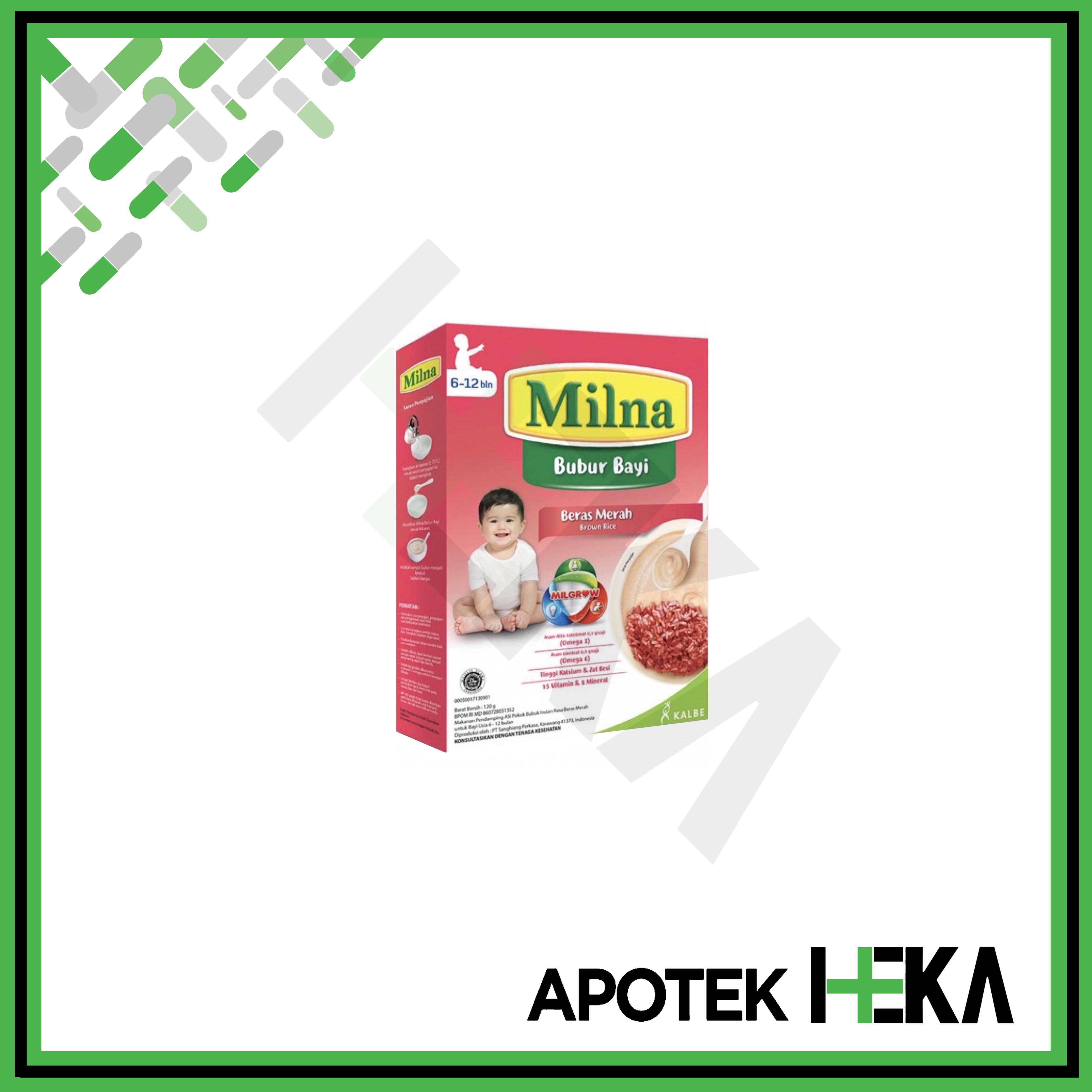Milna Bubur Bayi Reguler 6+/8+ - Makanan Pendamping ASI 6 dan 8 Bulan