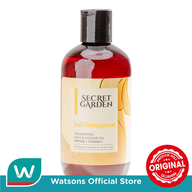 Secret Garden Bali Frangipani Nourishing Bath & Shower Gel 250ml