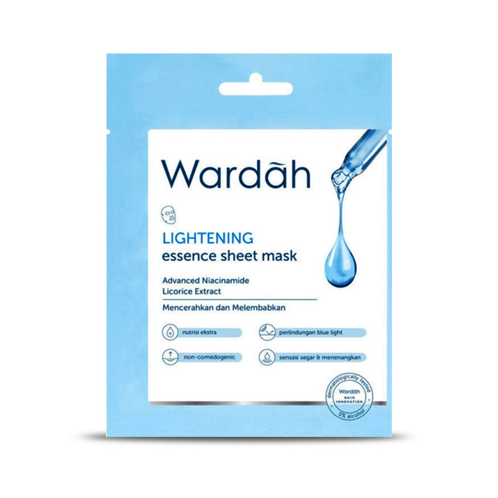 Wardah Lightening Essence Sheet Mask 23 gr