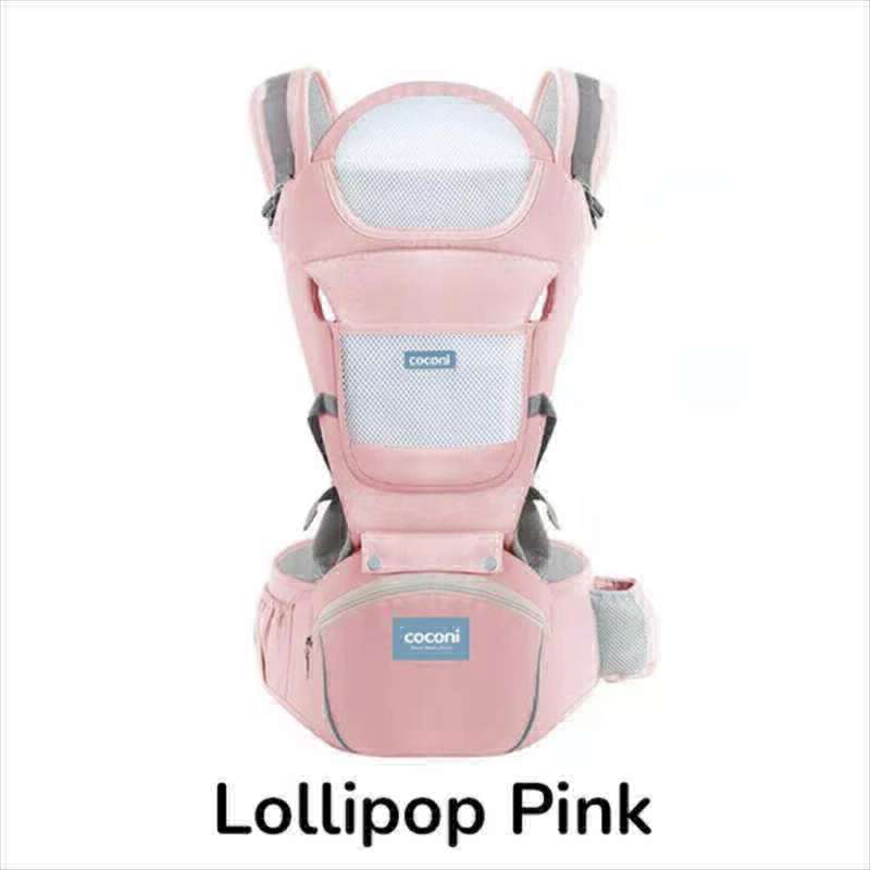 COCONI 2in1 Breathable Hipseat Carrier | Gendongan Bayi Multifungsi