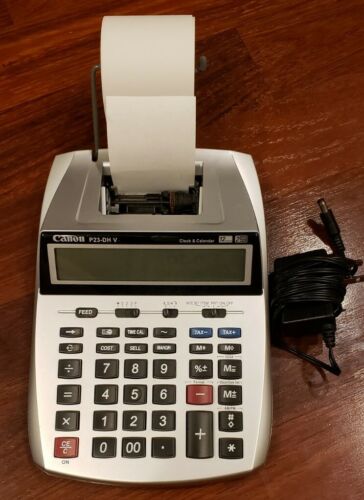 Kalkulator Kasir CANON P23 DTC - Printing Calculator Printer Struk P23