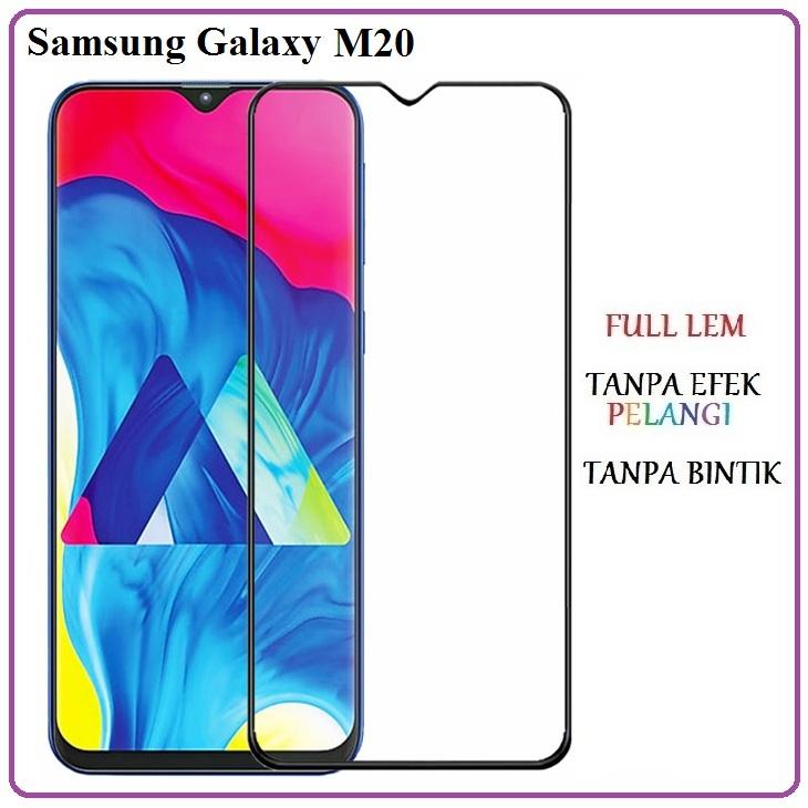 Tempered Glass 5D Samsung Galaxy M20 Anti Gores Kaca