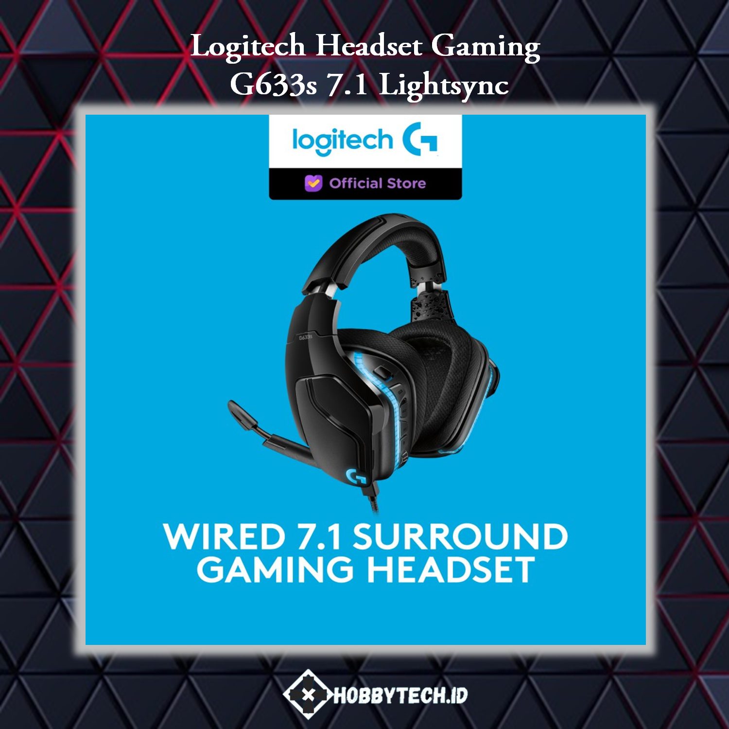 Logitech-G G633s 7.1 LIGHTSYNC Gaming Headset