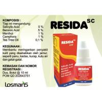 Kalpanax cair new Resida - obat cair ampuh untuk kurap kudis panu - membasmi bakteri pada jamur kulit