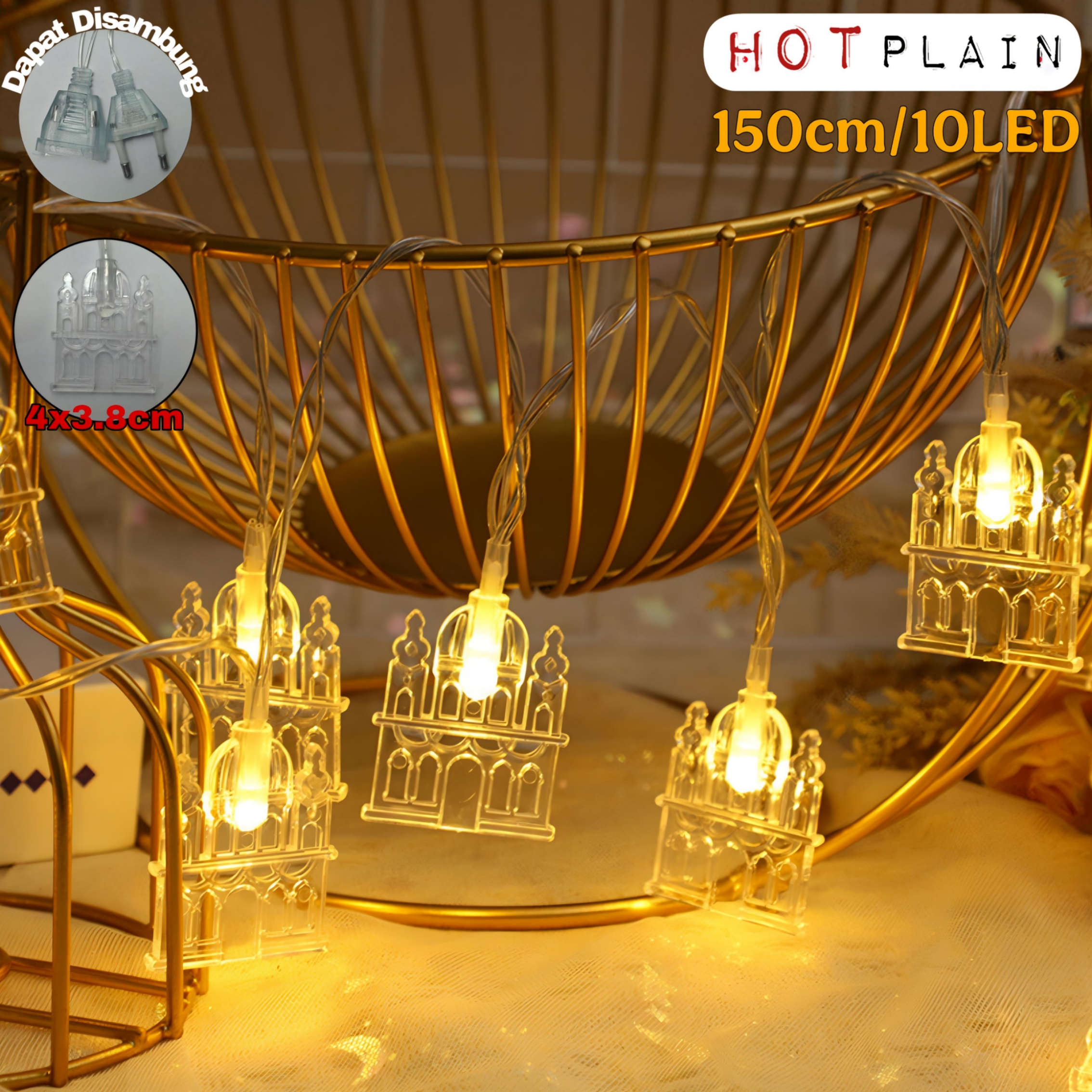 Lampu Tumblr Lampu Hias Idul Fitri Anggur 10 METER / Lampu Tumblr Bola Bintang Warna Rainbow 10 METER NEW !!!