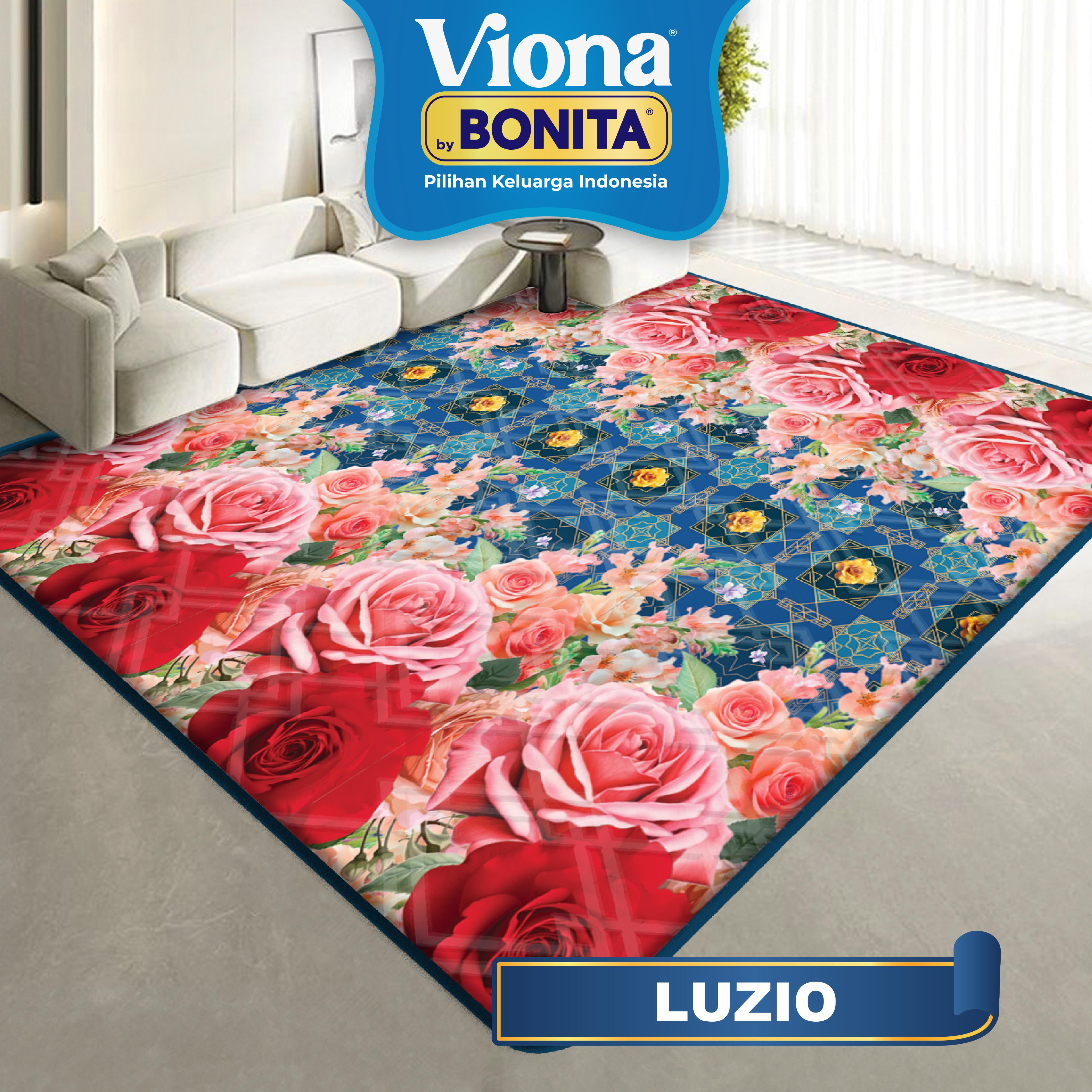 [KARPET BUSA] Bonita Viona Carpet Karpet Busa Malaysia Motif Minimalis Anti Licin Permadani